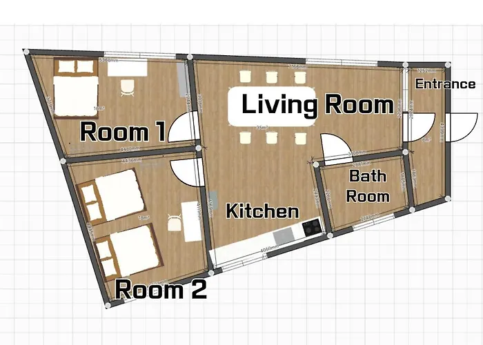 Appartement Opening Sale, Free Luggage Storage, 6 Person, 1f, Private House *